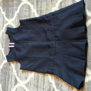 Girls school uniform dress navy
